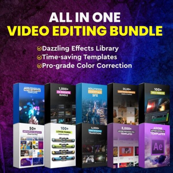 All In One Video Editing Bundle