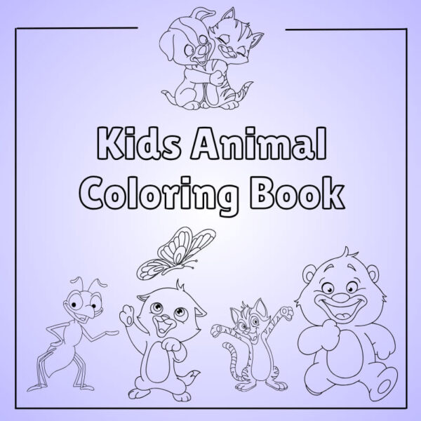 Kids Animal Coloring Book