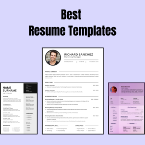 Best Resume Templates